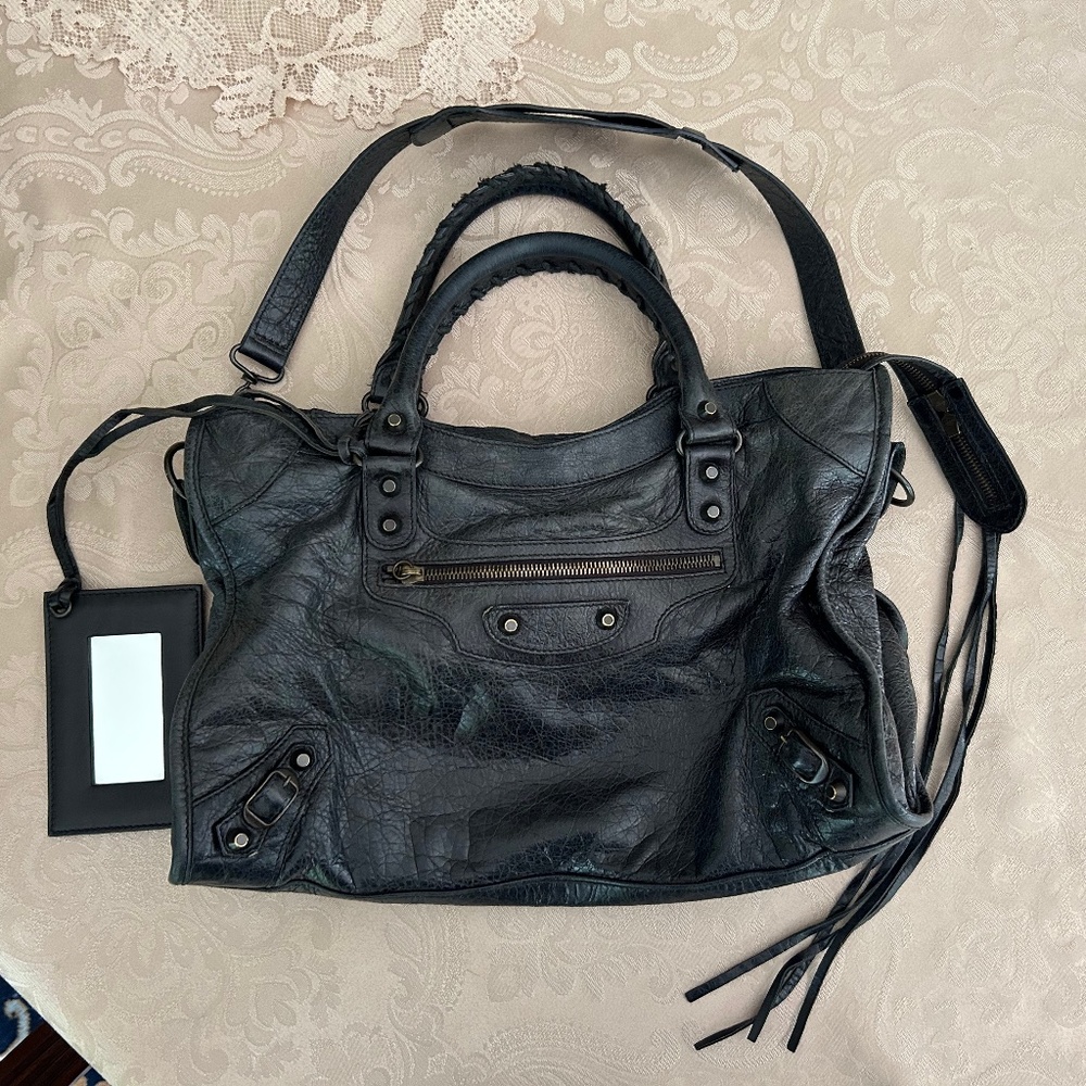 Balenciaga Classic City Bag Black 115748